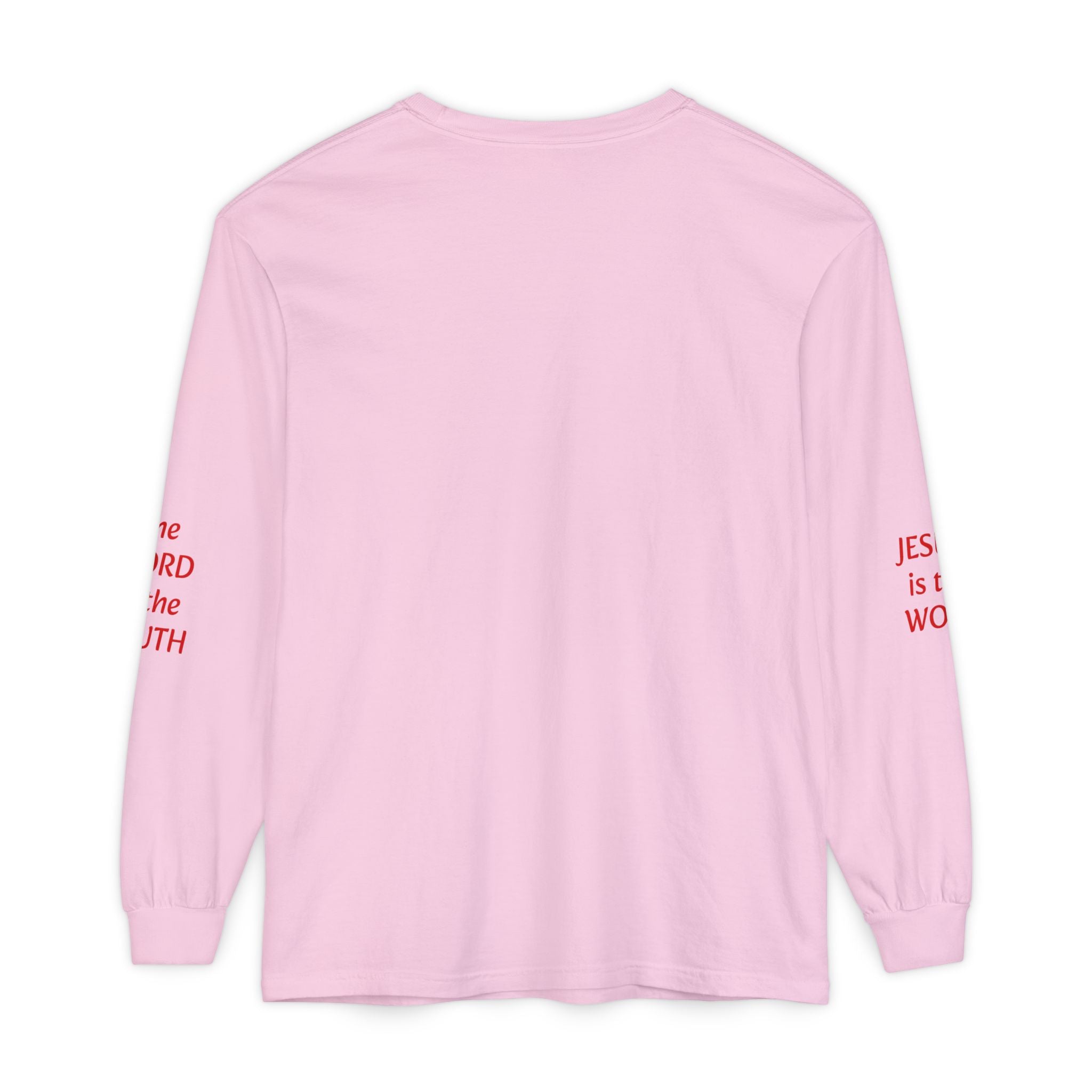 Empowered Faith Long Sleeve Tee — Bible Fist Graphic Christian Shirt