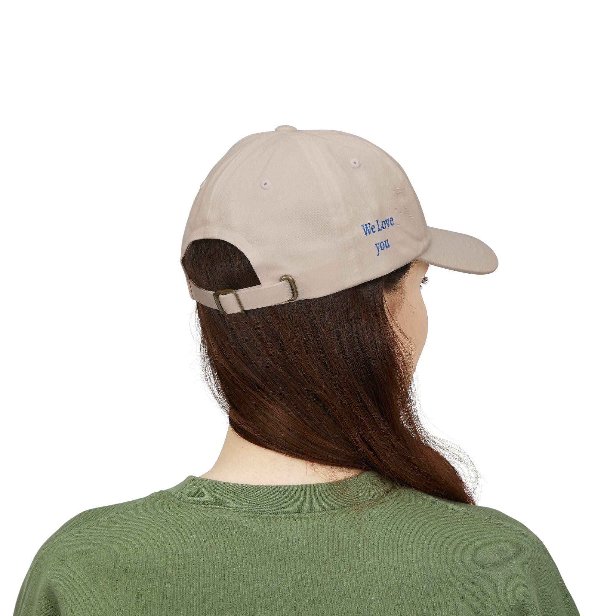 Total MOM Embroidered Classic Dad Cap — Loving Caring Supportive Hat for Mothers, Mother’s Day Gift