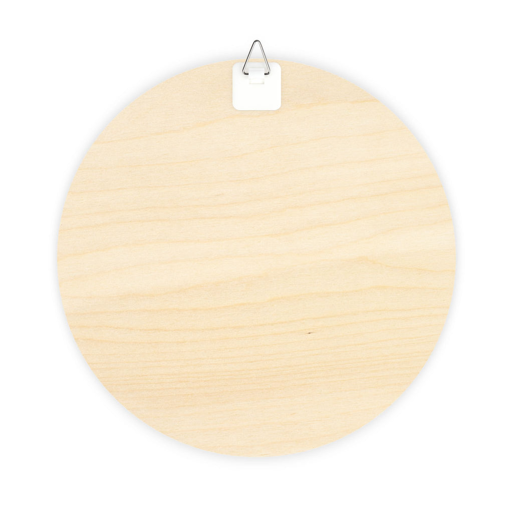 Jesus Bless Our Home- Round Wood Sign – Christian Wall Decor – Christian faith apparel & gifts | Fully Christian Apparel