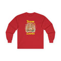 Jesus Loves Lion Cub Long Sleeve Tee – Christian faith apparel & gifts | Fully Christian Apparel