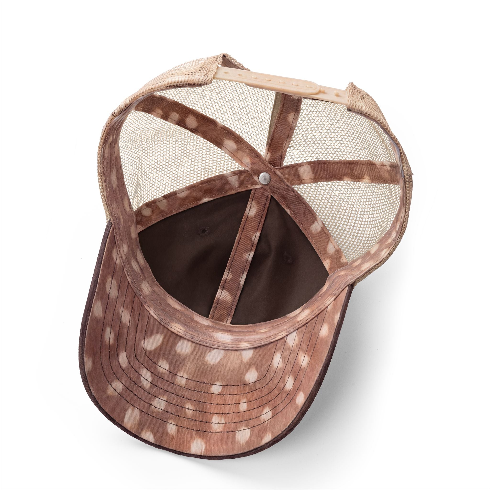Blessed by Christ with Cross -Women's Washed Mesh-Back Cap