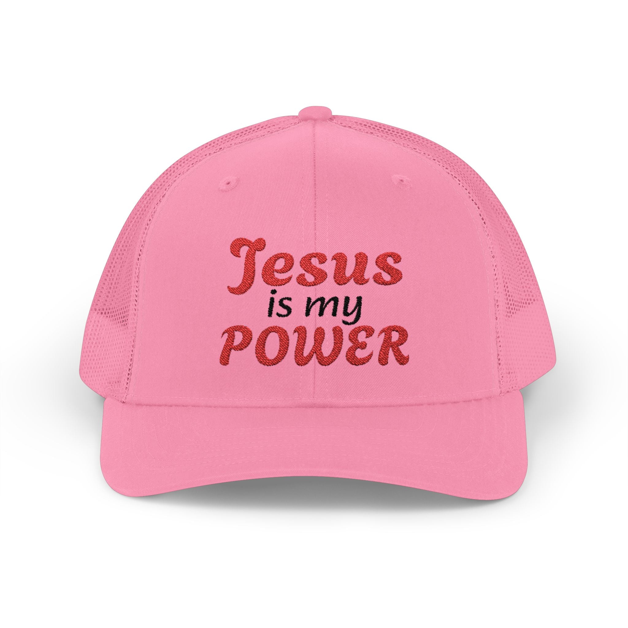 Embroidered Jesus Snapback Cap