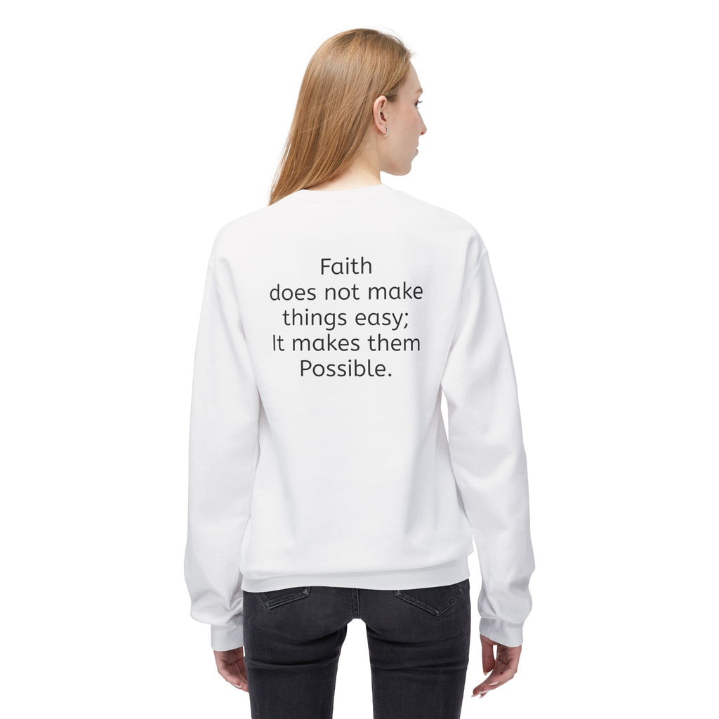 Faith- Mark 9:23- Sweatshirt – Christian faith apparel & gifts | Fully Christian Apparel